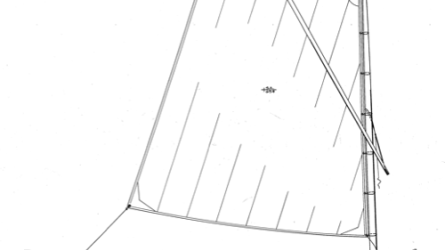 12' Catspaw Dinghy profile