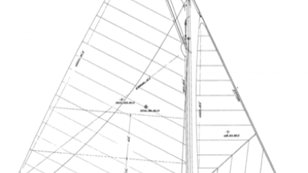 Zimmer 21' Gaff Sloop profile