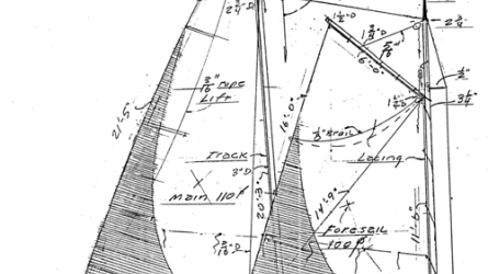 19' Cat Schooner profile