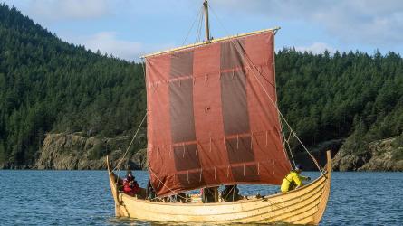 The Viking ship POLARIS