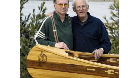 Dave Hupke and father.