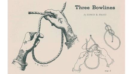 Bowline knot.