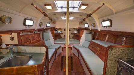 Interior looking forward
