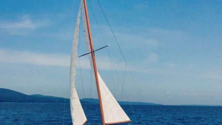 CHANCE under sail