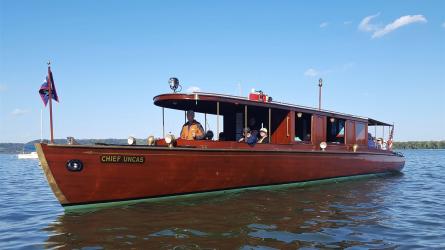 Chief Uncas cruising the Susquehanna