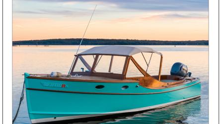 Wooden Boat Cover