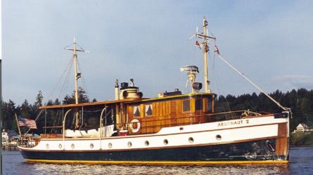 ARGONAUT II, power cruiser designed by Edson B. Schock.