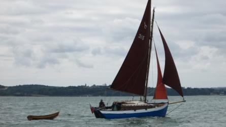 ROBINETTA keel gaff cutter
