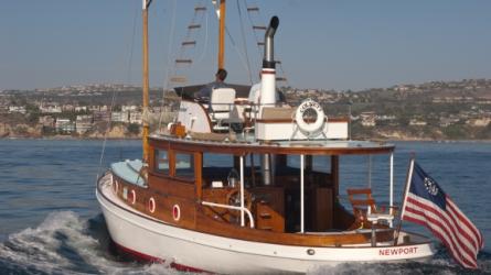 COLNETT, 42' Edson B. Schock/Seacraft Corp. fantail cruiser.