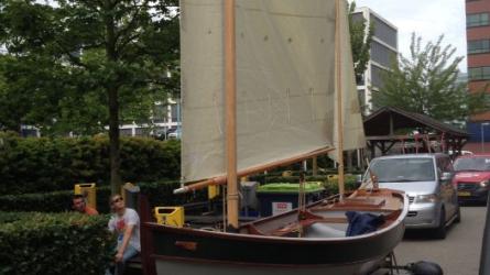 Hanze Yawl at Hout & Meubilerings College Amsterdam expo
