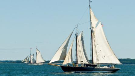 NATHANIEL BOWDITCH, 82' Wm. Hand schooner, circa 2012