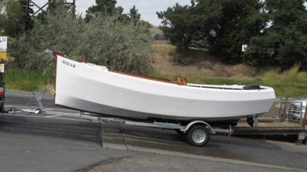 Initial launch on the Columbia River