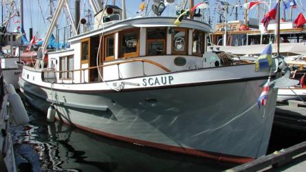Photo of SCAUP courtesy of Classic Yacht Association