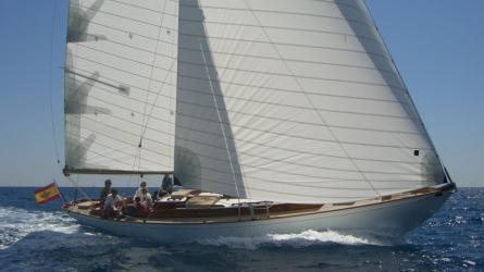 HESPERUS 49 foot Alden sloop.