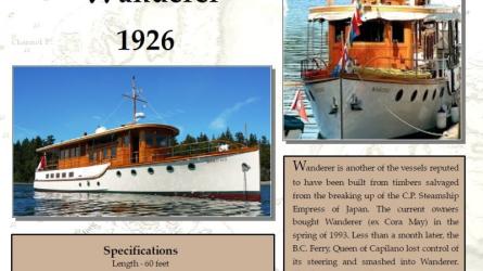 WANDERER photo courtesy of Classic Yacht Association