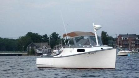 WHITE LADY, 27' Downeast-style bassboat 