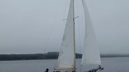 Thomas Gillmer 27' sloop NEW MOON.