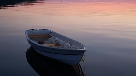 LOLA is a Joel White designed Shellback dinghy.