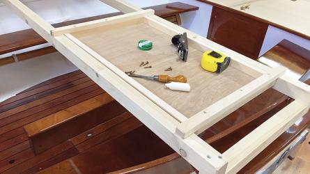 Sliding Tool Tray