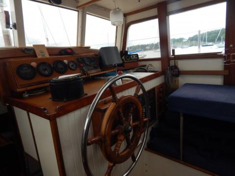 1986 custom built Covey Island 38' Pilothouse Yawl