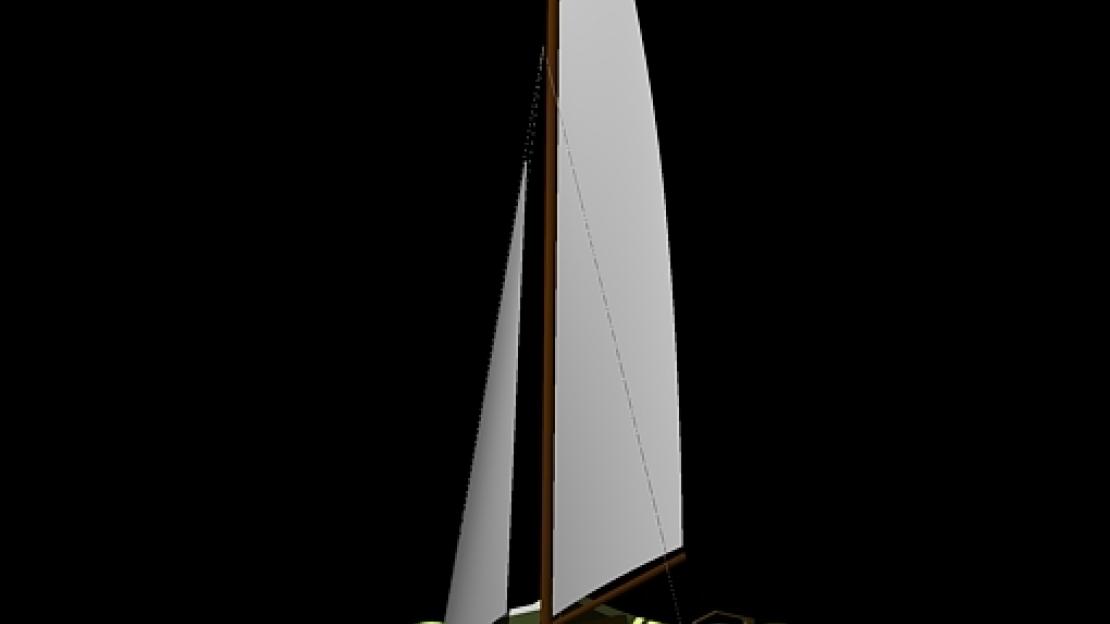 rc trimaran sailboat plans