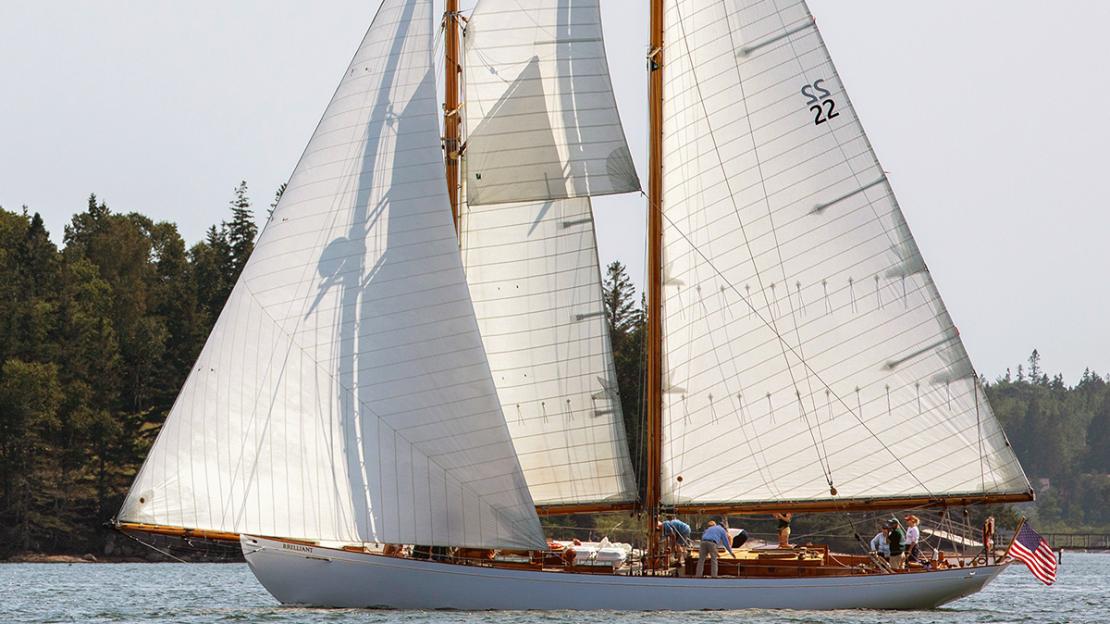 The schooner BRILLIANT