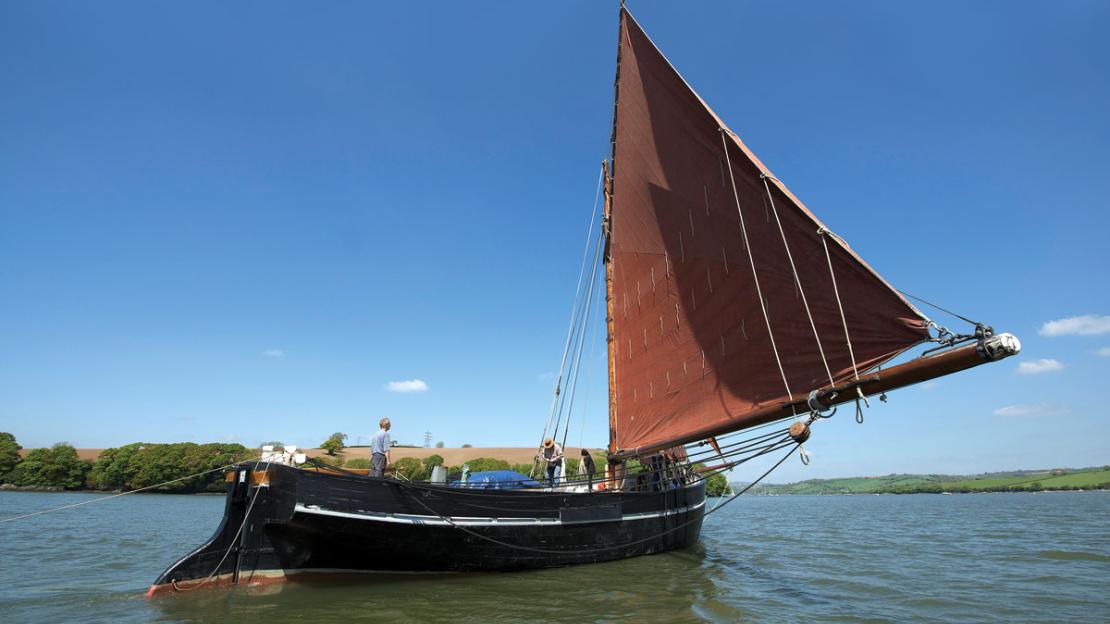 Tamar River barge LYNHER