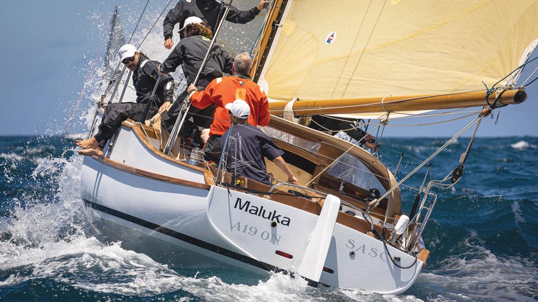 MALUKA in the 2022 Rolex Sydney Hobart Race