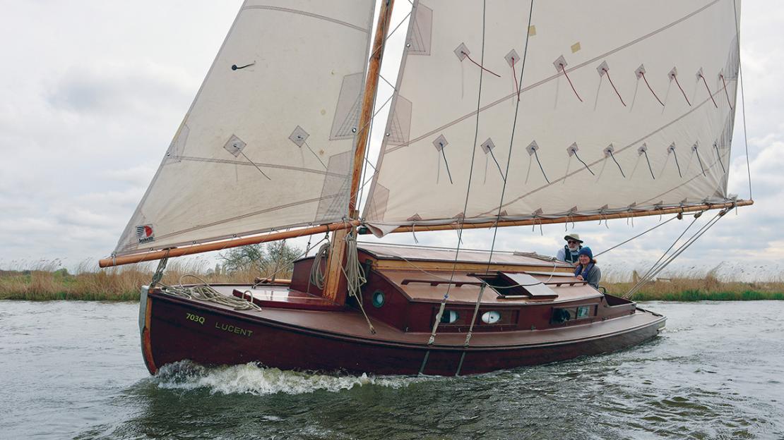 HUSTLER, a two-berth yacht.