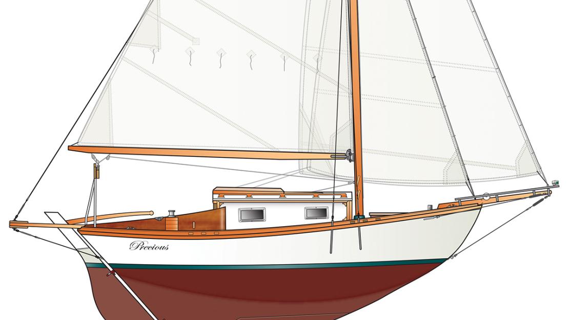 PRECIOUS, shown in an illustration by Irwin Schuster.