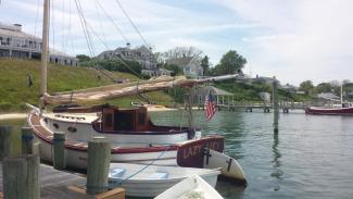 LAZY LUCY, 24' catboat designed by Fenwick C. Williams.