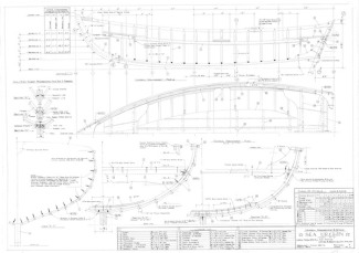 Simon Watts sea urchin wooden dinghy plans