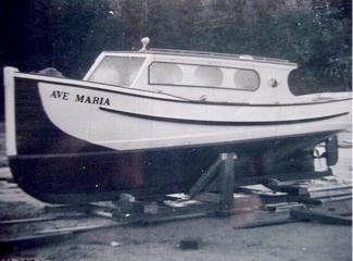 AVE MARIA as originally built. 