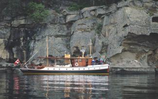 ARGONAUT II was built as GRETA M for the Powell River Company, 1922.