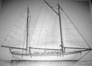 BARD, a John G. Hanna Albatross ketch.