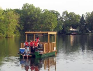 pontoon boat