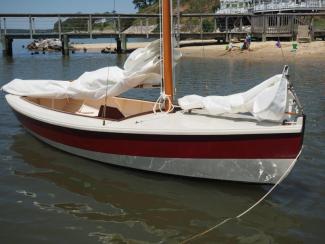 Starboard bow launching day.