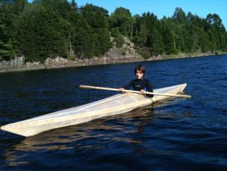 Skin-on-frame kayak