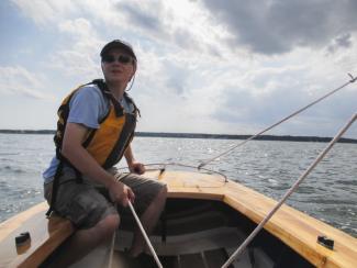 Sailing of the coast of Marion, MA