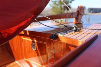 Watertight aft compartment and aft deck.