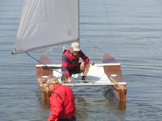 Jack Holt designed catamaran photo 3