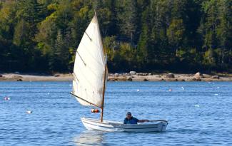 Frank Pedersen Memorial Shellback Regatta 2018 - Herrick Bay , Maine