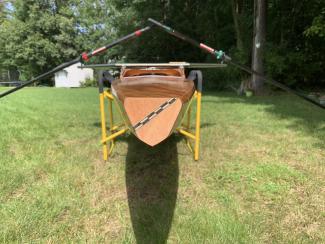 Inlay on transom