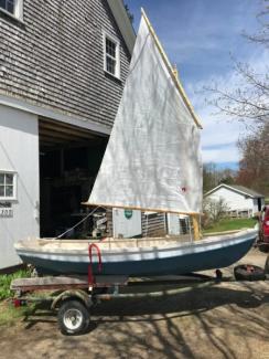 Limpet's sailing rig & trailer