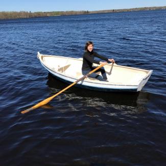 Tyler Kidder rowing shellback Limpet