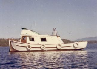 AVE MARIA after rebuild in the 1970s.