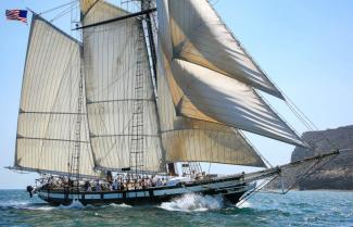 CALIFORNIAN image courtesy of San Diego Maritime Museum.