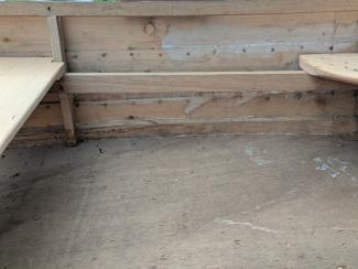 11' 4" Susan Skiff, inside view