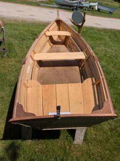 11' 4" Susan Skiff, inside view