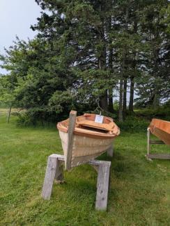 11' 4" Susan Skiff, view of bow